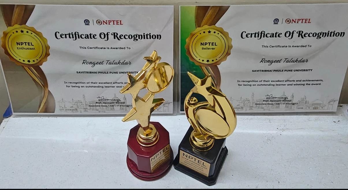 NPTEL Star Award 2025 — Believer & Enthusiast